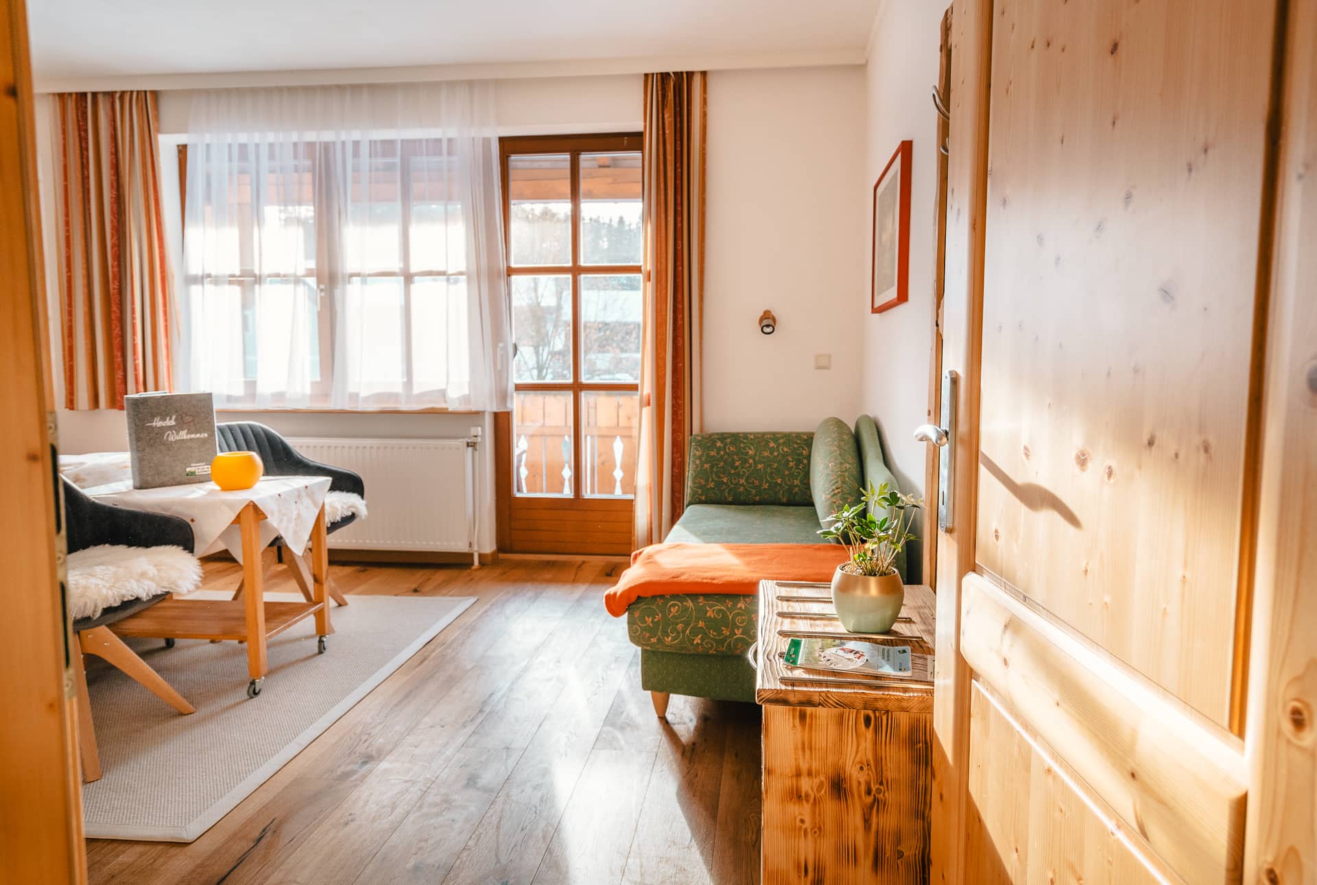 Zimmer Abendsonne