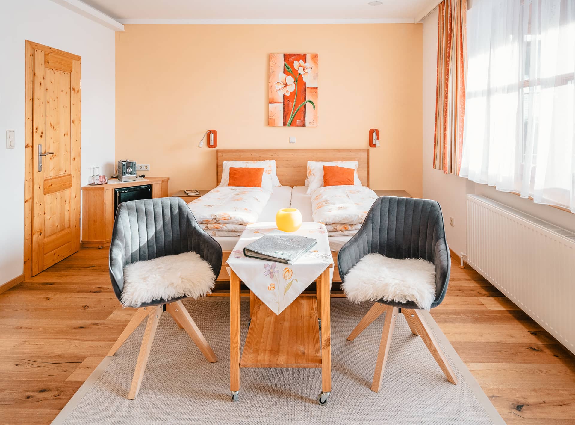 Zimmer Abendsonne
